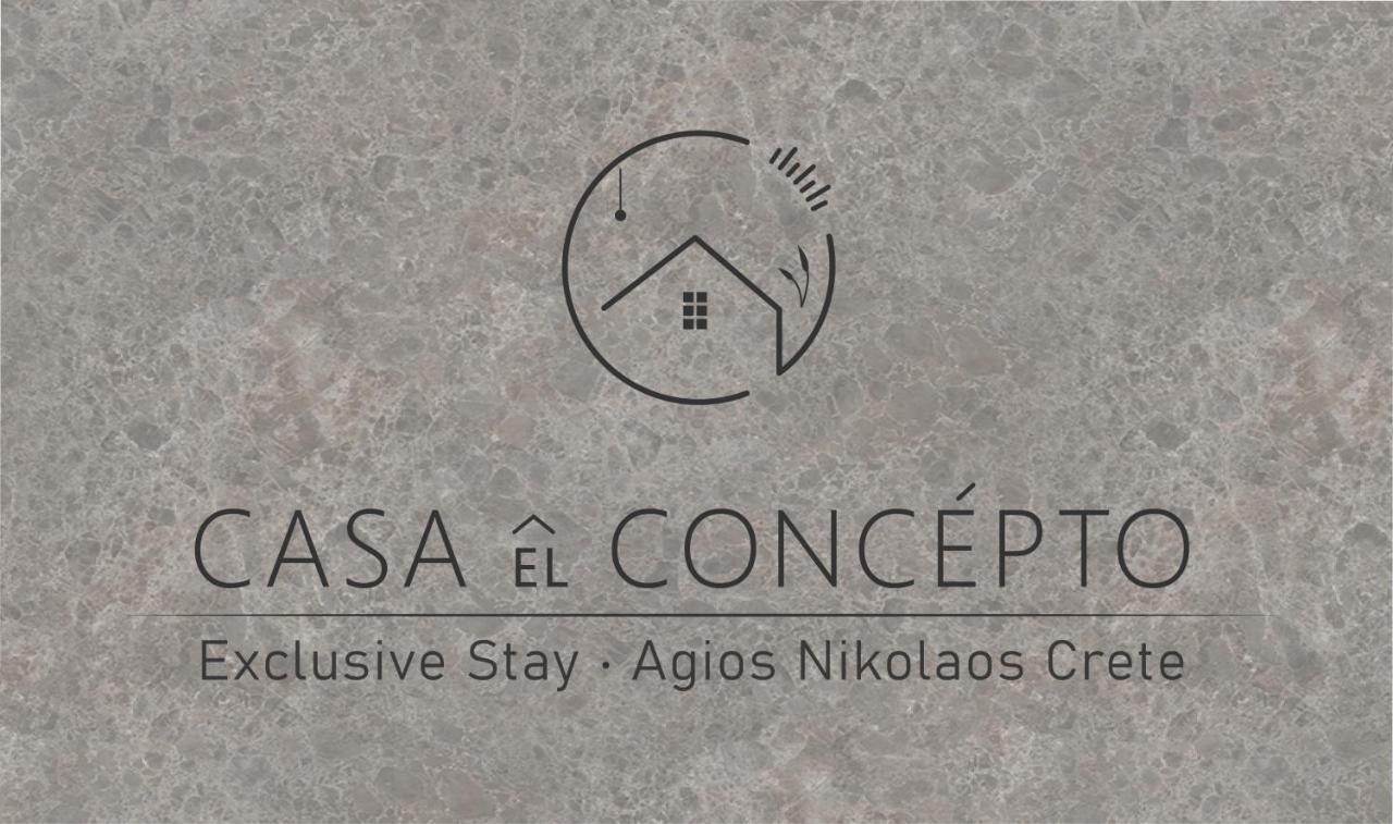 Casa El Concepto Lejlighed Ágios Nikólaos Eksteriør billede